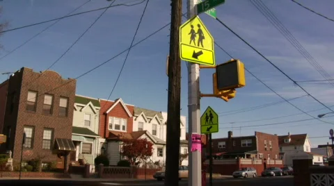 Lights Bensonhurst Brooklyn Stock Footage 196511