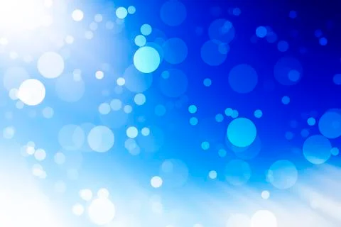Lights On Blue Background - Vector Illustration, Graphic Design Useful For Yo Stock Illustration