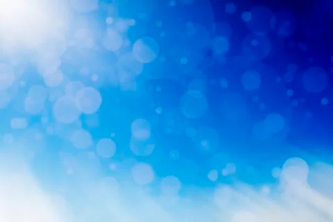 Lights On Blue Background - Vector Illustration, Graphic Design Useful For Yo Stock Illustration