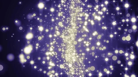 Lights blue bokeh background. Elegant gold abstract. Disco background with ci Video stock 82450028