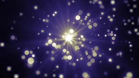 Lights blue bokeh background. Elegant gold abstract. Disco background with ci 스톡 동영상 82533098