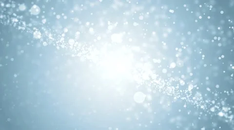Lights blue bokeh background. Stock Footage 52700874