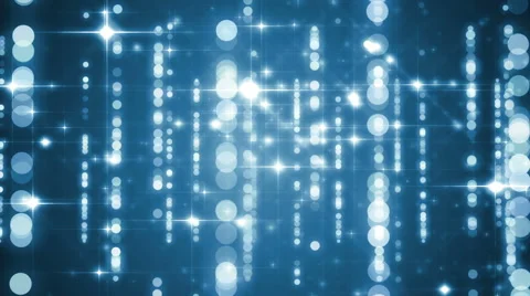 Lights blue bokeh background. Stock-Footage 62413599