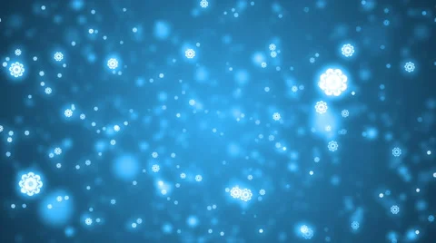 Lights blue bokeh background. Stock Footage 62413755