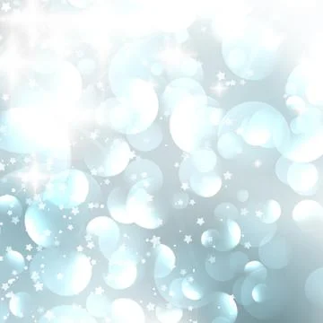 Lights on blue grey background. Stock Illustration