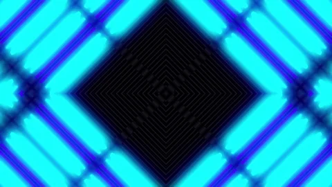 Lights Blue Panel Looped Video Stock Footage 154680384