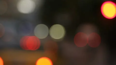Lights Blur Stock Footage 10727615