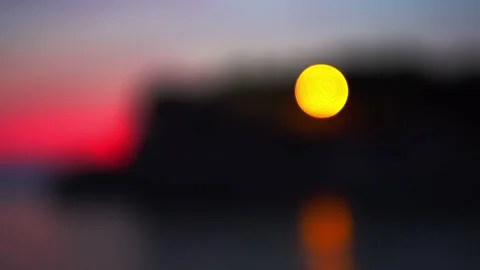 Lights in blur Stock Footage 169363639