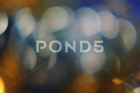Lights blurred bokeh background night party for your design, vintage retro color Stock Photos