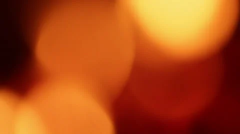 Lights blurred bokeh fireplace Stock Footage 22735542