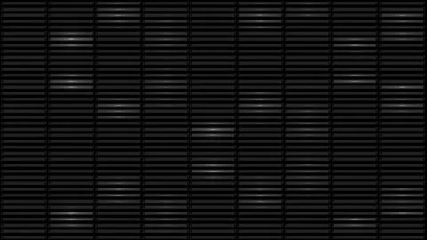 Lights Board Loop LED Background Animation Lights Flashing Wall Stock Footage 260191186