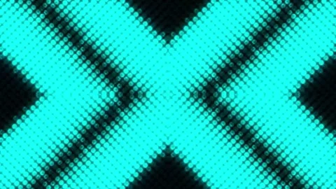 Lights Board Loop LED Background Animation Lights Flashing Wall Stock Footage 301902705