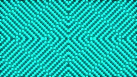 Lights Board Loop LED Background Animation Lights Flashing Wall Stock Footage 301902747