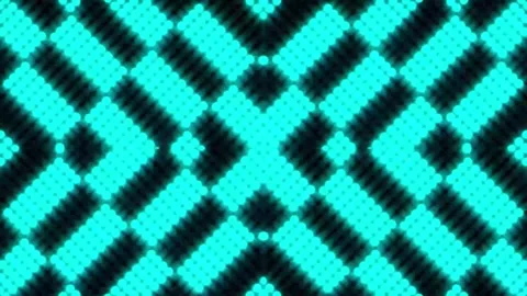 Lights Board Loop LED Background Animation Lights Flashing Wall Stock-Footage 301902748