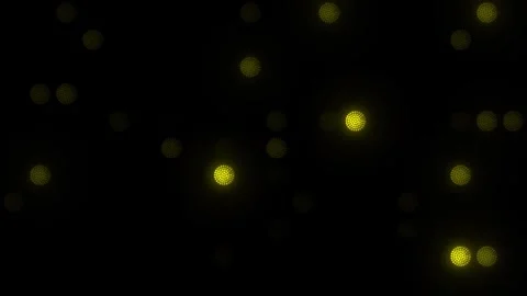 Lights Board Loop LED Background Animation Lights Flashing Wall Stock Footage 301903857