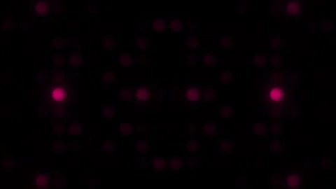 Lights Board Loop LED Background Animation Lights Flashing Wall Stock Footage 301903900