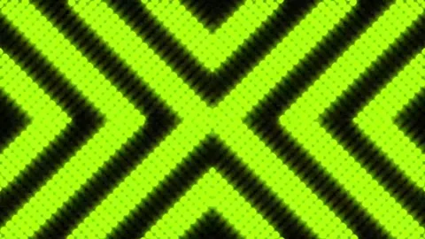 Lights Board Loop LED Background Animation Lights Flashing Wall Stock Footage 301905607