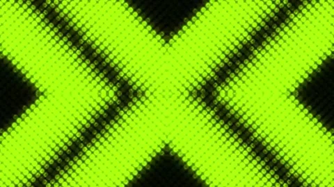 Lights Board Loop LED Background Animation Lights Flashing Wall Stock Footage 301905647