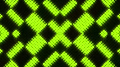 Lights Board Loop LED Background Animation Lights Flashing Wall Stock Footage 301907835