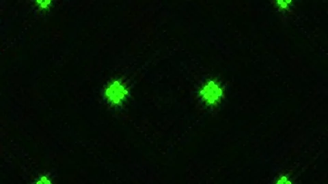 Lights Board Loop LED Background Animation Lights Flashing Wall Stock Footage 301907836