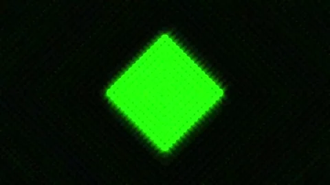 Lights Board Loop LED Background Animation Lights Flashing Wall Stock Footage 301907839