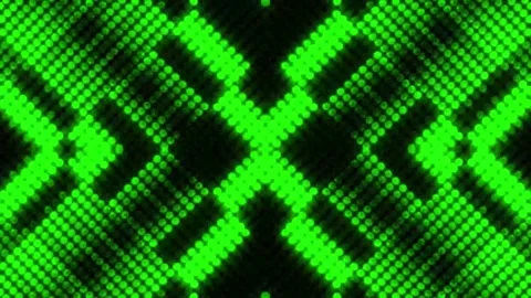 Lights Board Loop LED Background Animation Lights Flashing Wall Stock Footage 301907871