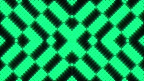 Lights Board Loop LED Background Animation Lights Flashing Wall Stock Footage 301907881