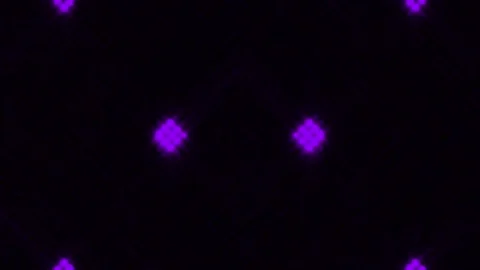 Lights Board Loop LED Background Animation Lights Flashing Wall Stock Footage 301911177