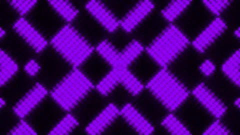 Lights Board Loop LED Background Animation Lights Flashing Wall Stock Footage 301911197