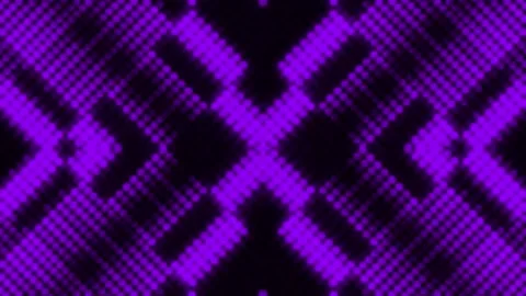 Lights Board Loop LED Background Animation Lights Flashing Wall Stock Footage 301911222