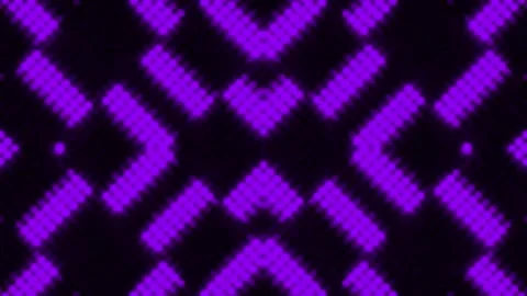 Lights Board Loop LED Background Animation Lights Flashing Wall Stock-Footage 301911240