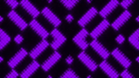 Lights Board Loop LED Background Animation Lights Flashing Wall Stock Footage 301911241