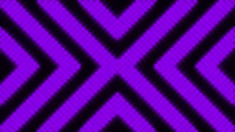 Lights Board Loop LED Background Animation Lights Flashing Wall Stock Footage 301911244