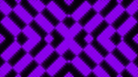 Lights Board Loop LED Background Animation Lights Flashing Wall Video stock 301911262