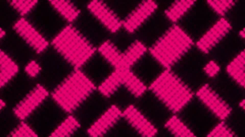 Lights Board Loop LED Background Animation Lights Flashing Wall Stock-Footage 303010615