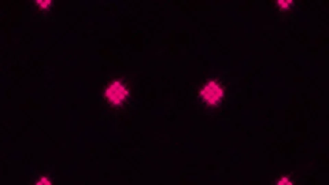 Lights Board Loop LED Background Animation Lights Flashing Wall Stock Footage 303010617