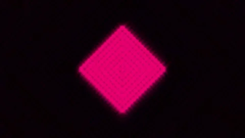 Lights Board Loop LED Background Animation Lights Flashing Wall Stock Footage 303010623