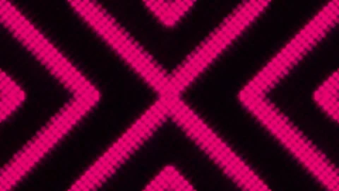 Lights Board Loop LED Background Animation Lights Flashing Wall Stock Footage 303010629