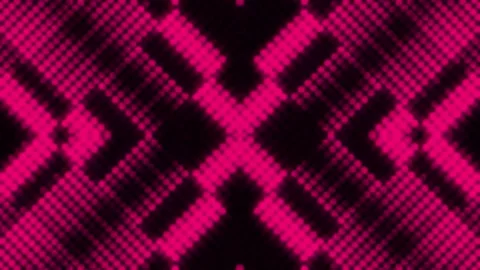 Lights Board Loop LED Background Animation Lights Flashing Wall Stock Footage 303010636