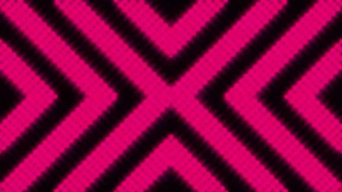 Lights Board Loop LED Background Animation Lights Flashing Wall Stock Footage 303010645