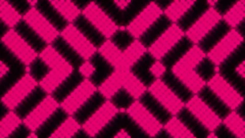 Lights Board Loop LED Background Animation Lights Flashing Wall Stock-Footage 303010647