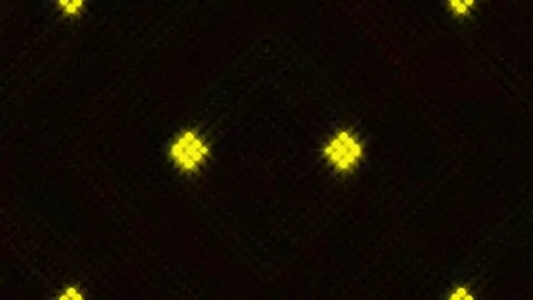 Lights Board Loop LED Background Animation Lights Flashing Wall Stock-Footage 303233287