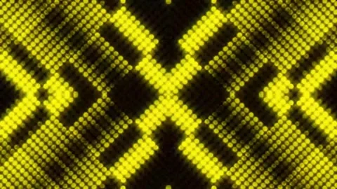 Lights Board Loop LED Background Animation Lights Flashing Wall Stock Footage 303233323