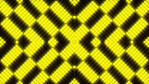 Lights Board Loop LED Background Animation Lights Flashing Wall Stock Footage 303233337