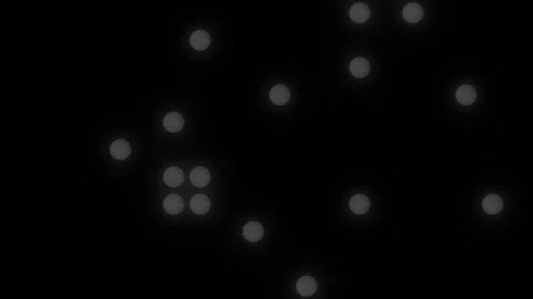 Lights Board Loop LED Background Animation Lights Flashing Wall Video stock 303661836