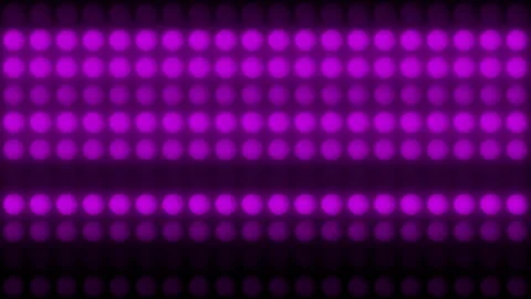 Lights Board Loop LED Background Animation Lights Flashing Wall Stock Footage 305081659