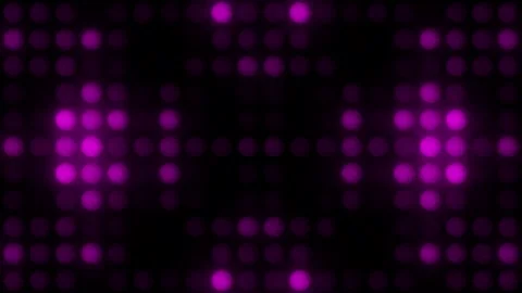 Lights Board Loop LED Background Animation Lights Flashing Wall Stock-Footage 305081813