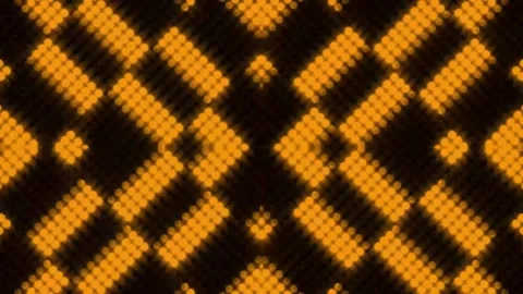 Lights Board Loop LED Background Animation Lights Flashing Wall Stock Footage 305492551
