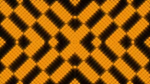 Lights Board Loop LED Background Animation Lights Flashing Wall Stock Footage 305492554