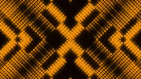 Lights Board Loop LED Background Animation Lights Flashing Wall Stock Footage 305492571